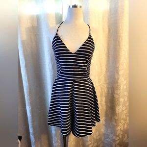 Stripped Romper